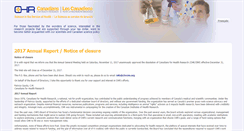 Desktop Screenshot of chrcrm.org